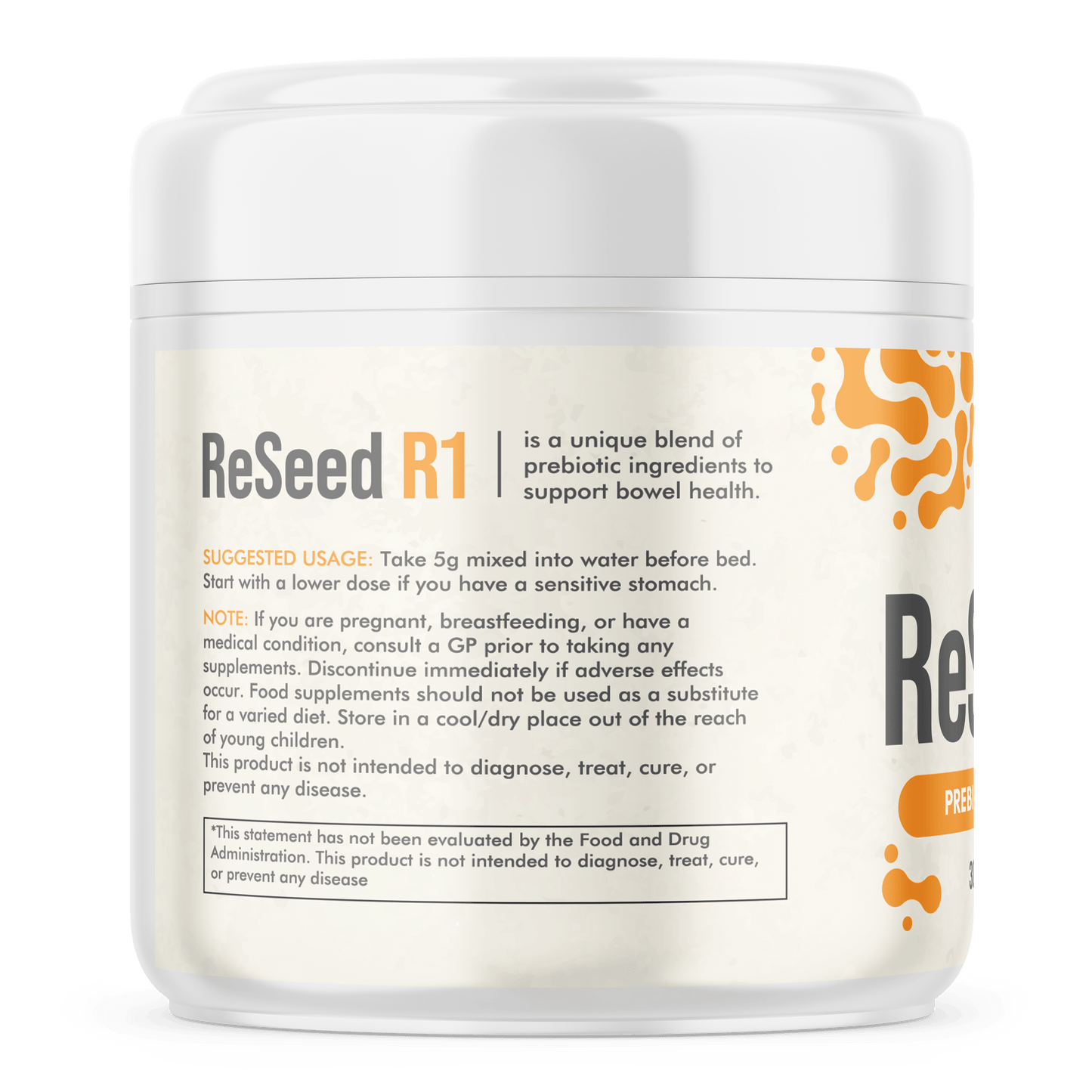 ReSeed R1 Prebiotic- Rebuild Your Bacteria After Antibiotics GoodGut Nutrition