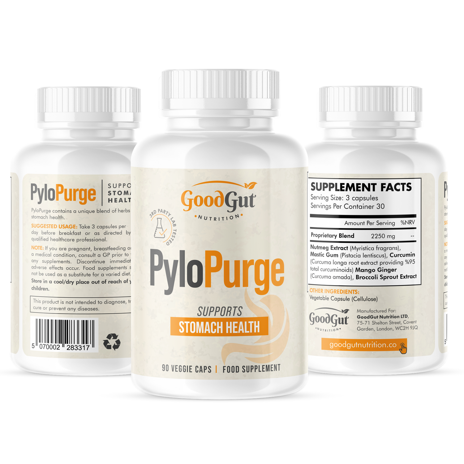 PyloPurge - to kill H pylori and stop acid reflux